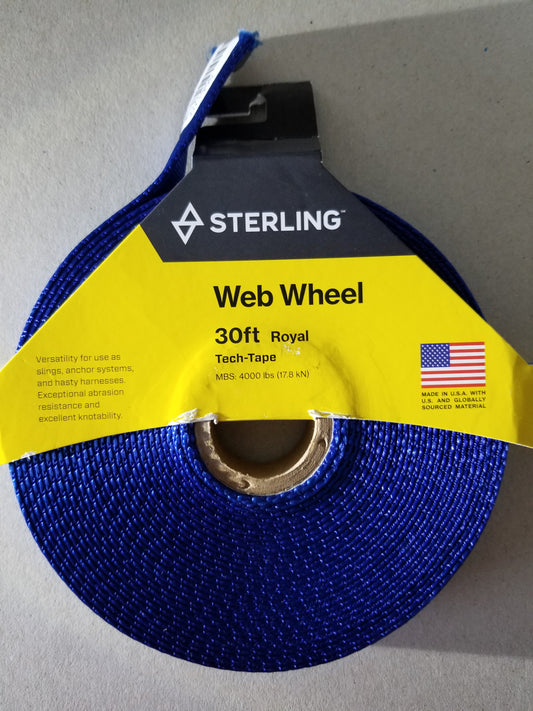Webbing - 30 ft Blue