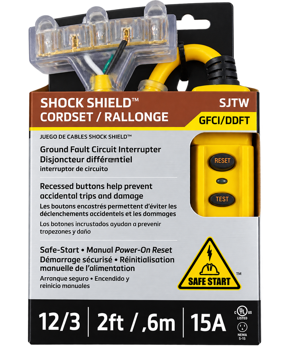 Shock Shield GFCI Cordset