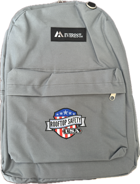 Vintage Rooftop Safety USA Backpack
